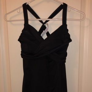 Super cute black workout top